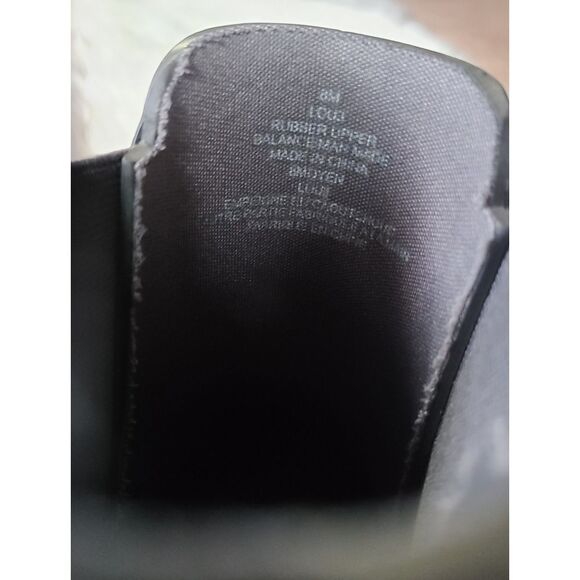 Karl Lagerfeld|Lou Black Rain Booties, 8 - Picture 11 of 12